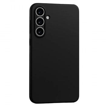 Samsung Galaxy A55 5g Kılıf First Silikon - Siyah