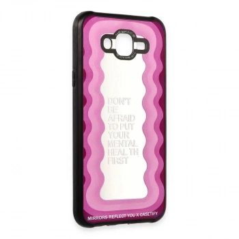 Samsung Galaxy J7 Kılıf Mirror Desenli Kapak - Mirror - 11