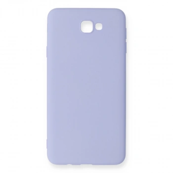 Samsung Galaxy J7 Prime Kılıf Nano İçi Kadife Silikon - Lila