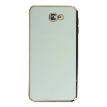 Samsung Galaxy J7 Prime Kılıf Volet Silikon - Açık Yeşil