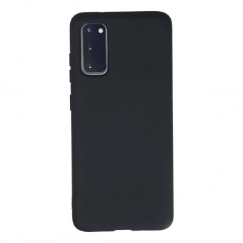 Samsung Galaxy S20 Kılıf Nano İçi Kadife Silikon - Lacivert