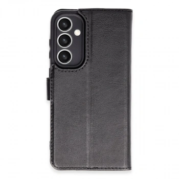 Samsung Galaxy S23 Fe Kılıf Trend S Plus Kapaklı Kılıf - Siyah