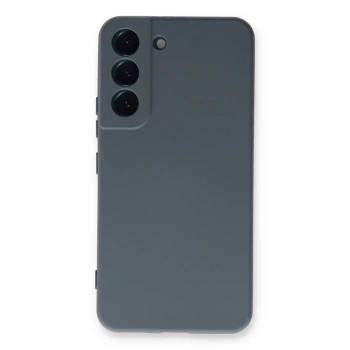 Samsung Galaxy S23 Kılıf Nano İçi Kadife Silikon - Gri