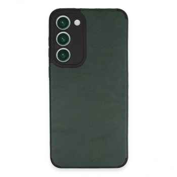Samsung Galaxy S23 Plus Kılıf Loop Deri Silikon - Yeşil