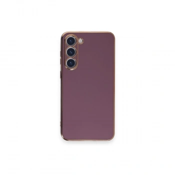 Samsung Galaxy S23 Plus Kılıf Volet Silikon - Mor