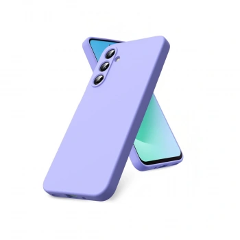 Samsung Galaxy S25 Fe Nano İçi Kadife Silikon - Lila