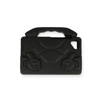 Samsung Galaxy Tab A9 Kılıf Like Stantlı Tablet Silikon - Siyah