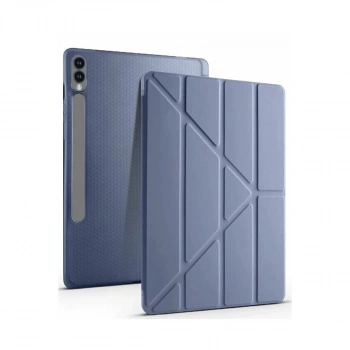 Samsung Galaxy X610 Tab S9 Fe Plus 12.4 Kılıf Kalemlikli Mars Tablet Kılıfı - Lavender