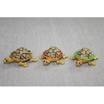 Swaroski Minik Kaplumbağa Figürü Alk3867