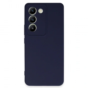Vivo V30 Lite 4g Kılıf First Silikon - Lacivert
