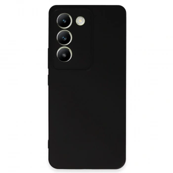 Vivo V30 Lite 4g Kılıf First Silikon - Siyah