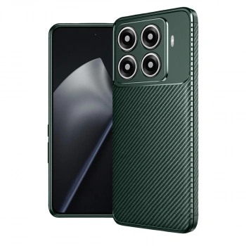 Xiaomi Mi 15t Pro Auto Focus Karbon Kapak - Koyu Yeşil