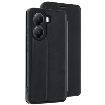 Xiaomi Poco X7 Pro Kılıf Flip Cover - Siyah