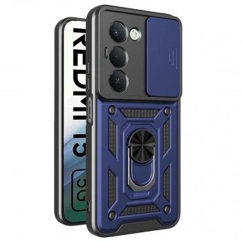 Xiaomi Redmi 15 4g Pars Lens Yüzüklü Silikon - Lacivert