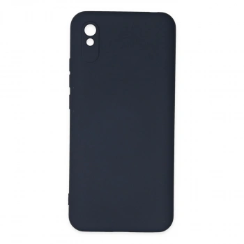 Xiaomi Redmi 9a Kılıf Nano İçi Kadife Silikon - Lacivert