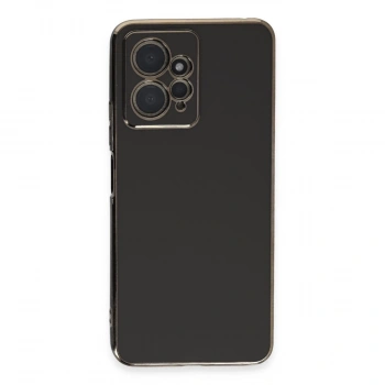 Xiaomi Redmi Note 12 4g Kılıf Volet Silikon - Siyah