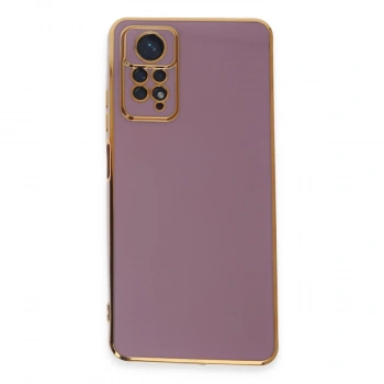 Xiaomi Redmi Note 12 Pro 4g Kılıf Volet Silikon - Mor