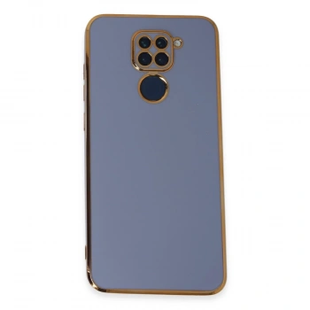 Xiaomi Redmi Note 9 Kılıf Volet Silikon - Mavi