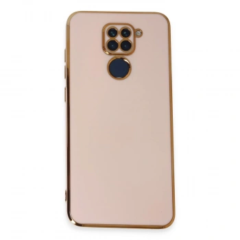 Xiaomi Redmi Note 9 Kılıf Volet Silikon - Pembe