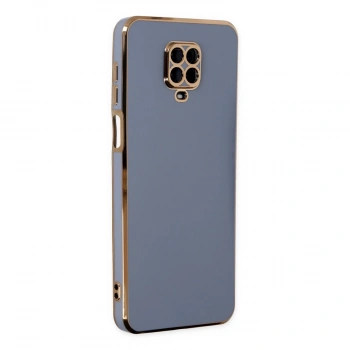 Xiaomi Redmi Note 9 Pro Kılıf Volet Silikon - Mavi