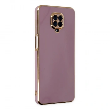 Xiaomi Redmi Note 9 Pro Kılıf Volet Silikon - Mor