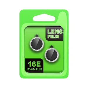 Apple İphone 16e Raze Metal Kamera Lens - Gümüş