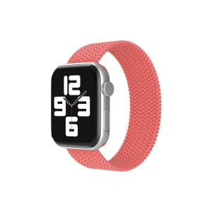 Apple Watch 42mm Ayarlı Solo Silikon Kordon - Pembe