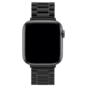 Apple Watch 42mm Metal Baklalı Kordon - Siyah