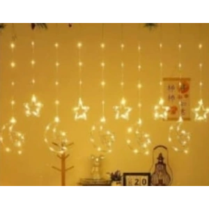 Ay Yıldız-yıldız Perde Led Mz-16-13