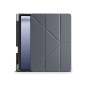 Huawei Honor Pad X9 11.5 Kılıf Kalemlikli Mars Tablet Kılıfı - Koyu Gri