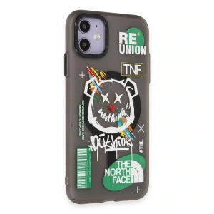 İphone 12 Kılıf Apollo Magneticsafe Desenli Kapak - Apollo Siyah - 2