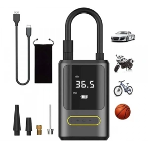 Ka-760 Kablosuz Oto Araç Mini 4000mah 150 Psı Işıklı Oto Hava Kompresörü