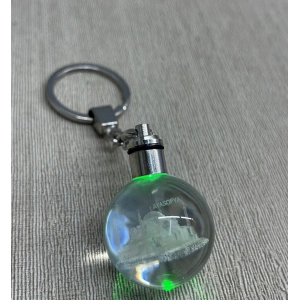 Ledli Ayasofya Tasarımı Kristal Anahtarlık Alk3803