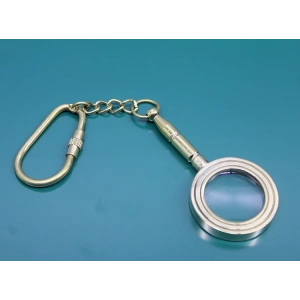 Pirinç Büyüteç Anahtarlık 2589