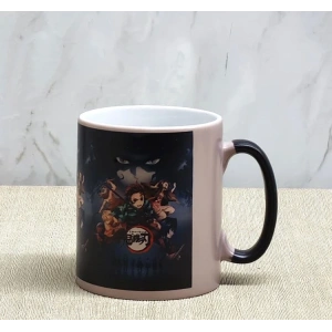 Porselen Renk Değiştiren Demon Slayer Kupa Bardak Aalk380