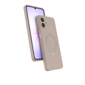 Samsung Galaxy A07 4g Regal Magsafe Standlı Kapak - Çöl Titanyum