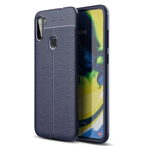 Samsung Galaxy A11 Kılıf Auto Focus Kapak - Lacivert