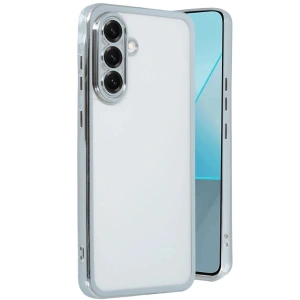 Samsung Galaxy A17 5g Razer Lensli Silikon - Gümüş