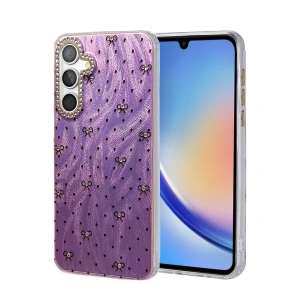 Samsung Galaxy A34 5g Kılıf Blade Aynalı Desenli Kapak - Desen 2