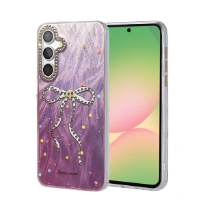 Samsung Galaxy A56 Kılıf Blade Aynalı Desenli Kapak - Desen 1