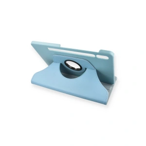 Samsung Galaxy T870 Tab S7 11 Kılıf 360 Tablet Deri Kılıf - Turkuaz