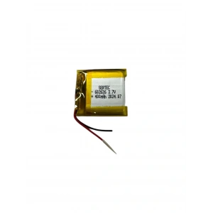 Sertec 602626 3.7v 400mah Li-polymer Pil (devreli/1.5a)
