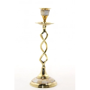 Tekli Pirinç Sedefli Şamdan 5078