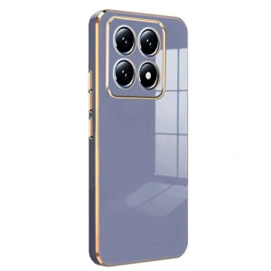 Xiaomi Mi 14t Pro Volet Silikon - Mavi