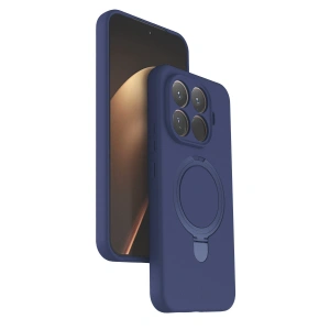 Xiaomi Mi 15t Pro Regal Magsafe Standlı Kapak - Lacivert