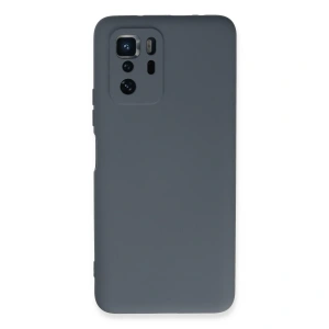 Xiaomi Poco X3 Gt Kılıf Nano İçi Kadife Silikon - Gri
