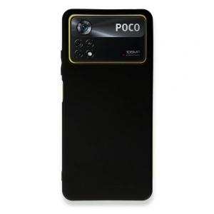 Xiaomi Poco X4 Pro 5g Kılıf First Silikon - Siyah