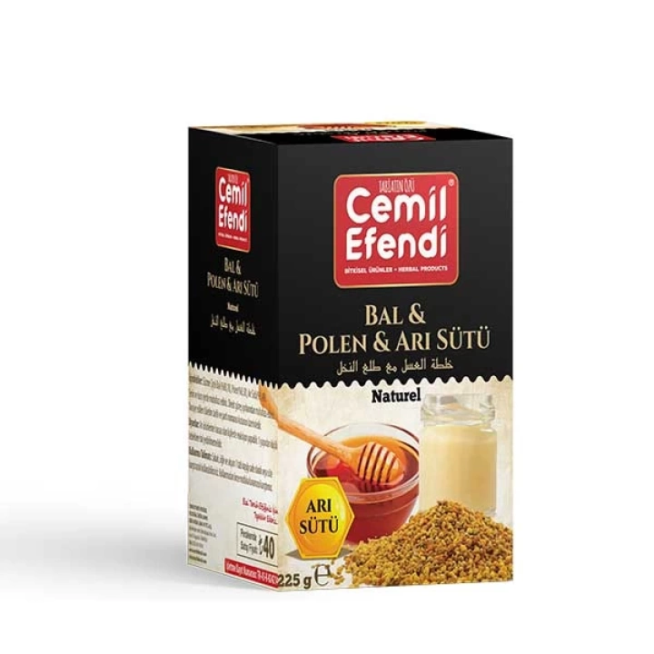 Bal & Polen & Arı Sütü Macun 225 Gr