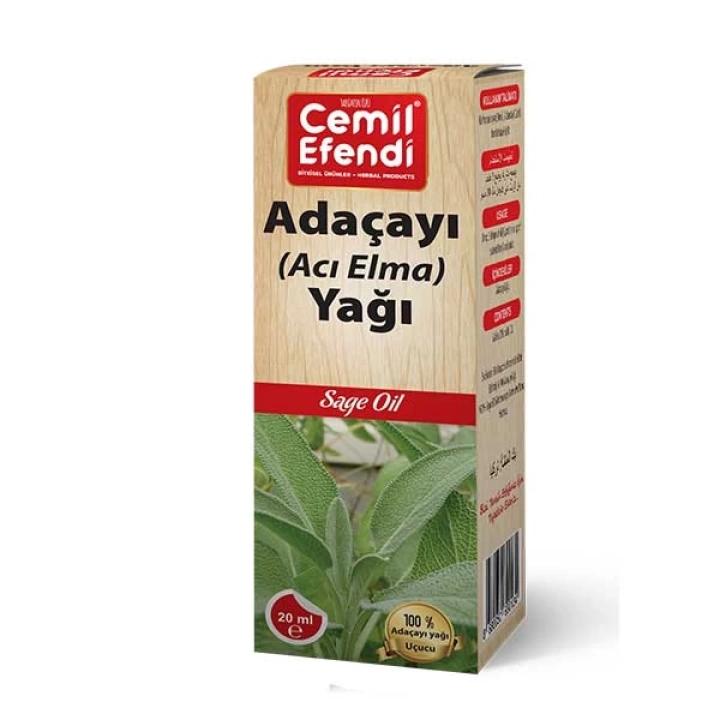 Cemilefendi Adaçayı(Acı Elma) Yağı 20 ml