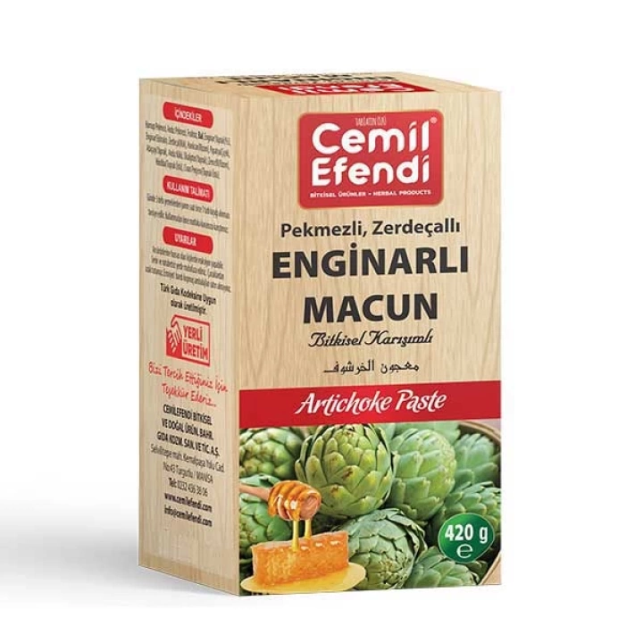 Enginarlı Zerdaçallı Macun 420 Gr